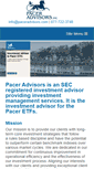 Mobile Screenshot of paceradvisors.com